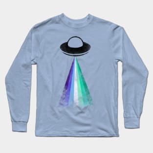 Gaylien Gay Pride UFO Long Sleeve T-Shirt